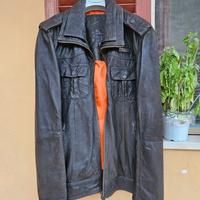 Giubbotto Vera Pelle Superdry Uomo