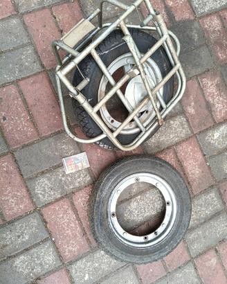 portapacchi posteriore vespa 50 r special 1° serie