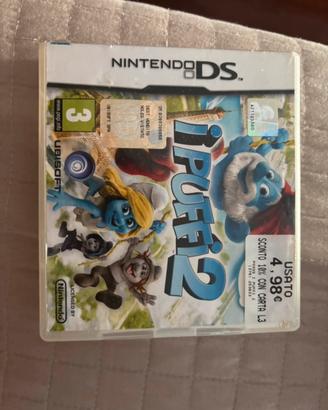 i puffi, videogioco per nintendo ds