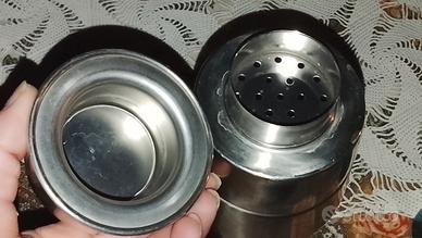 sheker Alessi mod med  azteca e  jigger azzurro le