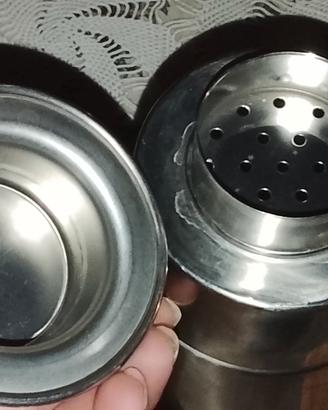 sheker Alessi mod med  azteca e  jigger azzurro le