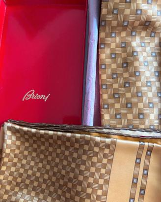Stock di 10 cravatte originali Brioni
