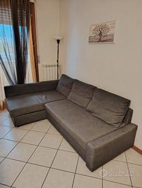 Divano letto angolare 3 posti con penisola -