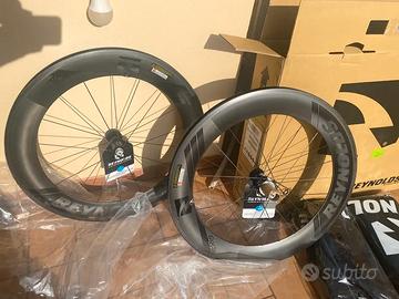 Coppia Ruote bici Reynolds BL 80 Aero tubeless RB