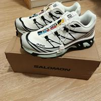Scarpe da running Salomon XT-6 Husky bianche 40