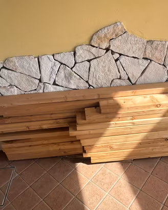 Assi legno per ringhiere