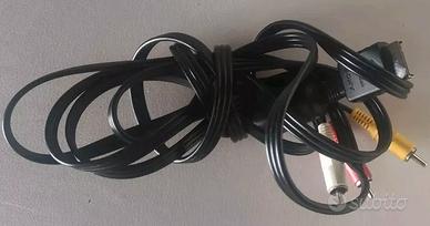 Sony ORIGINALE Cavo AV + Composito RCA PS1 PS2 PS3