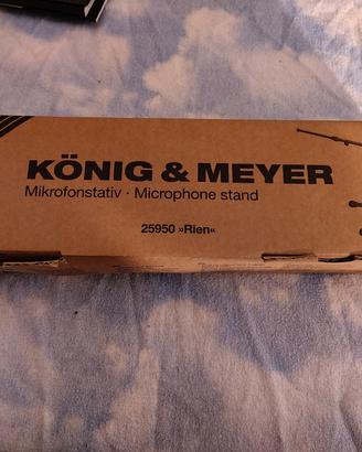 asta microfono grancassa konig & Meyer 25950 nuova