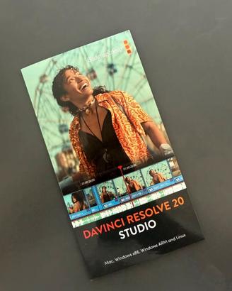 Licenza Originale Davinci Resolve Studio