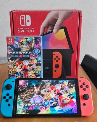 Nintendo Switch Oled - come NUOVA + Mario Kart