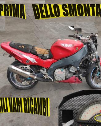YAMAHA FZR 1000 ANNO 1990 SERIE 1989-1990x RICAMBI