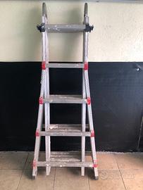 Scala professionale da cantiere in alluminio