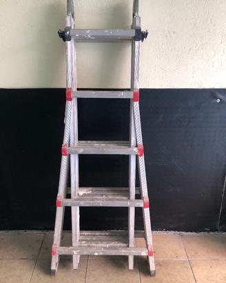 Scala professionale da cantiere in alluminio