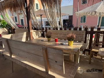 tavoli, panche e sgabelli