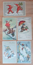 Cartoline Natale natalizie vintage