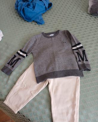 maglietta mayoral e pantalone pesante tag 18