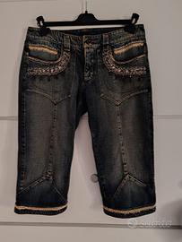Jeans Capri Scervino Street Vintage Y2K