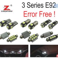 KIT 21 LAMPADE LED INTERNE BMW SERIE 3 E92 COUPE M