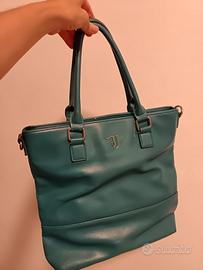 borsa trussardi turchese