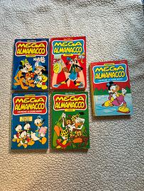 Lotto 5 Fumetti Classici Disney Vintage