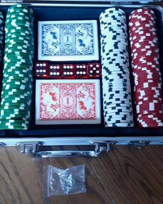 Valigetta poker in alluminio