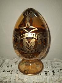 UOVO IN VETRO SOFFIATO ROYAL FAMILY