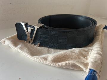 Cintura Louis Vuitton LV Damier Cobalt 40mm