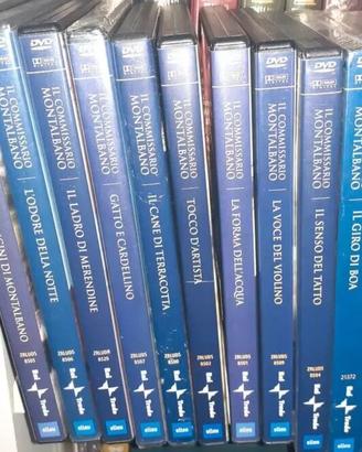 Lotto 11 Dvd movie serie tv Commissario Montalbano