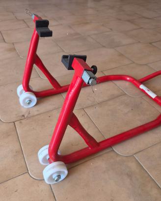 Cavalletto posteriore moto
