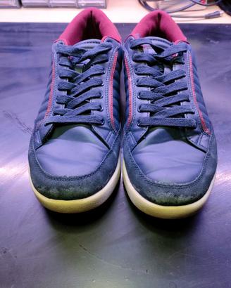 Kappa sneakers uomo blu bordeaux tg 46 usate