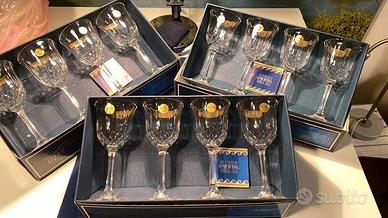 Capri Crystal Bicchieri in Cristallo nuovi