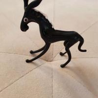 Cavallino vetro Murano anni'70