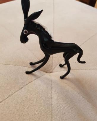 Cavallino vetro Murano anni'70