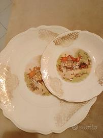 servizio piattini da dolce ceramica Bavaria