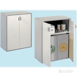 Armadio Pattumiera 2 ante Qbik