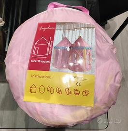 Tenda per interno da gioco bambina