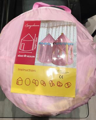 Tenda per interno da gioco bambina