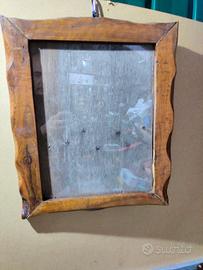 Cornice antica legno massello intagliato 