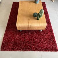 Tappeto curly tender polipropilene rosso 120x170