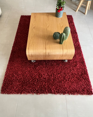 Tappeto curly tender polipropilene rosso 120x170