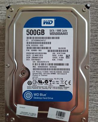 Hard Disk Western Digital 500 GB