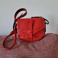 Borsa Lancel postina a spalla corallo