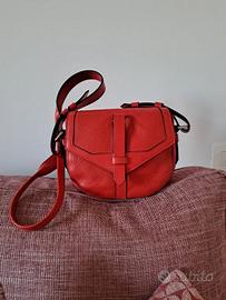 Borsa Lancel postina a spalla corallo