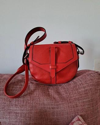 Borsa Lancel postina a spalla corallo