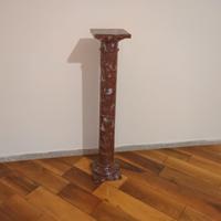 Colonna Classica in Marmo Rosso – h104 cm