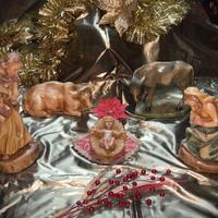 Statue in legno per presepio