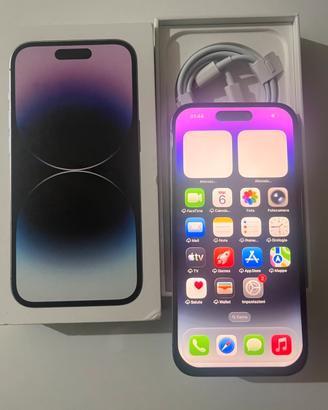 Iphone 14 pro 128 gb batteria nuova 100%