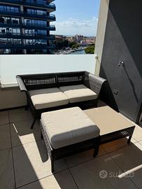 Divano set Ikea da esterni / giardino