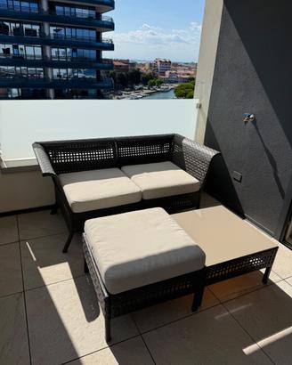 Divano set Ikea da esterni / giardino