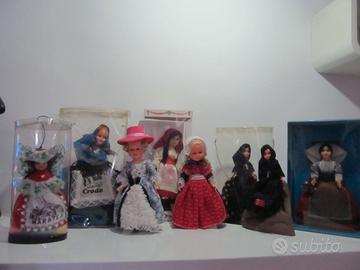 Bambole Italiane con Abiti Tradizionali - Lotto